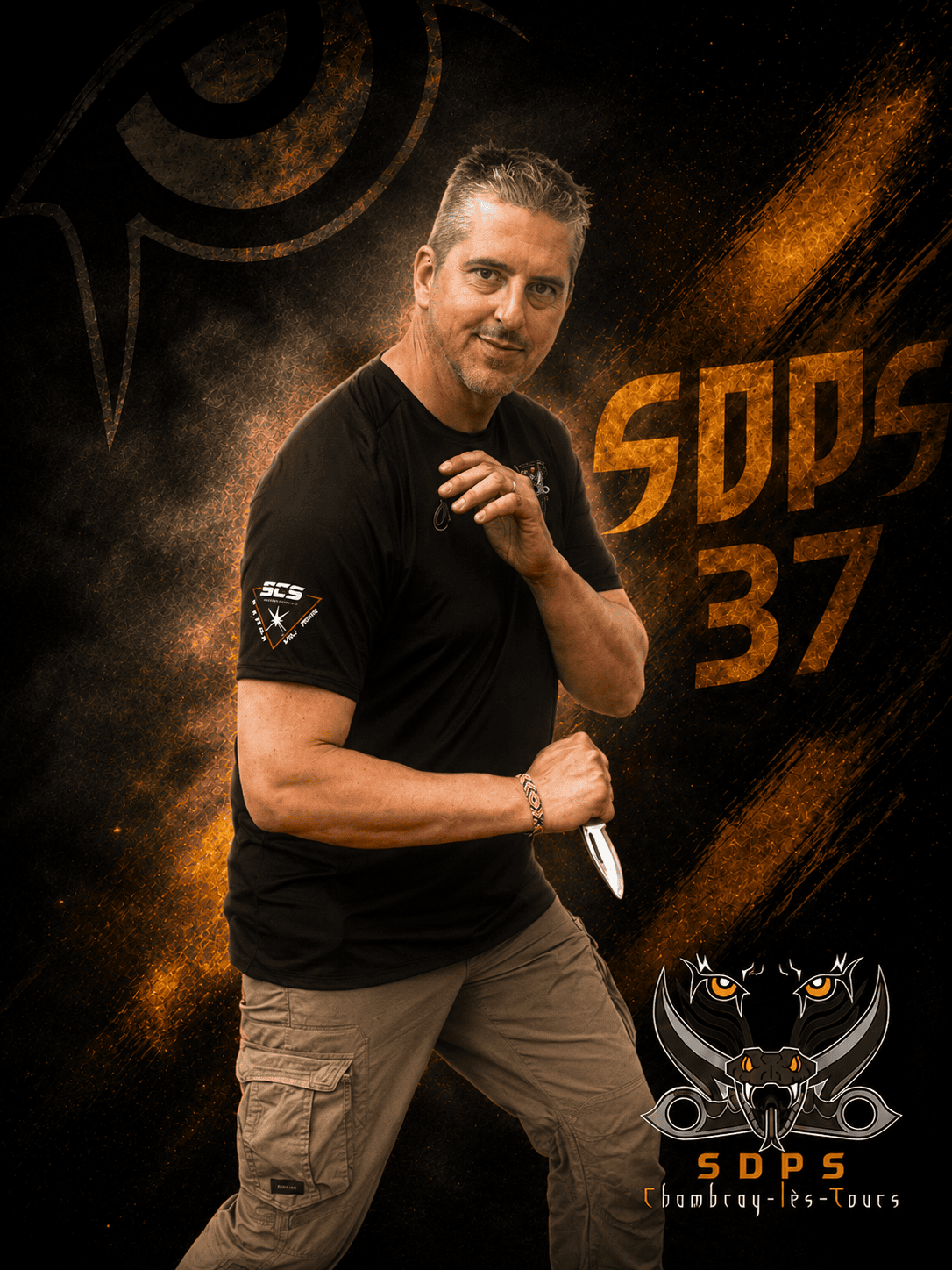 Portrait de Christophe Georges-Albert, professeur principal SDPS37