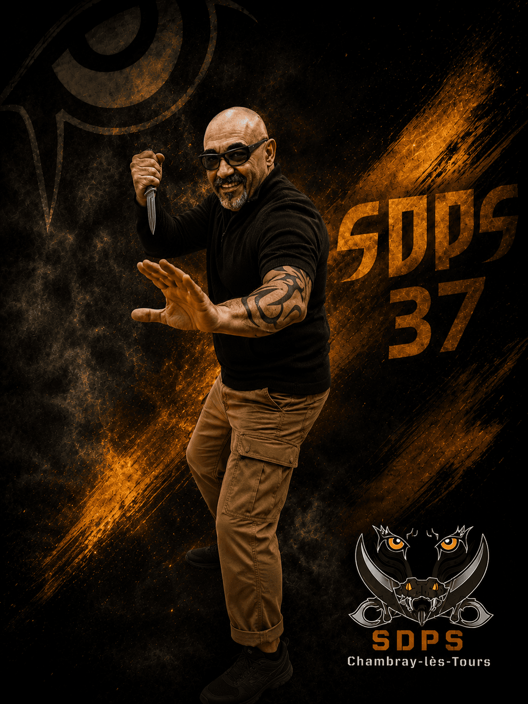 Portrait de Christophe Georges-Albert, professeur principal SDPS37