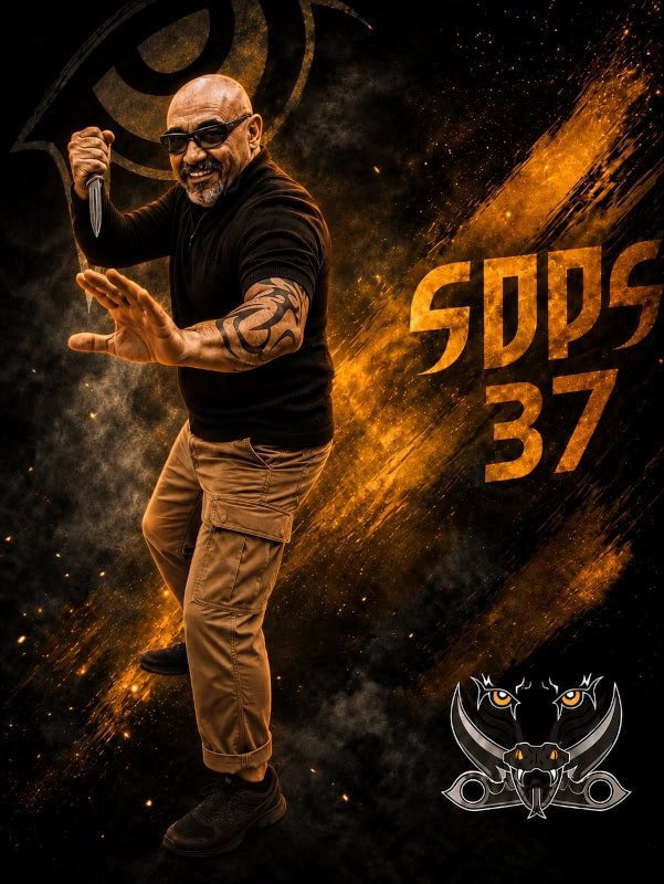 Gepetto - professeur self defense SDPS37 Portrait de Christophe Georges-Albert, professeur principal SDPS37